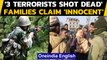 J&K Encounter: Cops say '3 terrorists shot dead', families claim 'they were innocent'| Oneindia News