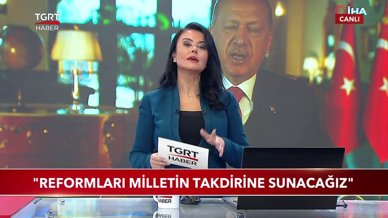 Cumhurbaşkanı Erdoğan: "Reformları Milletin Takdirine Sunacağız"