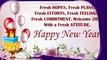 Happy New Year 2020 Wishes, Greetings and Messages to Celebrate a Fresh Start