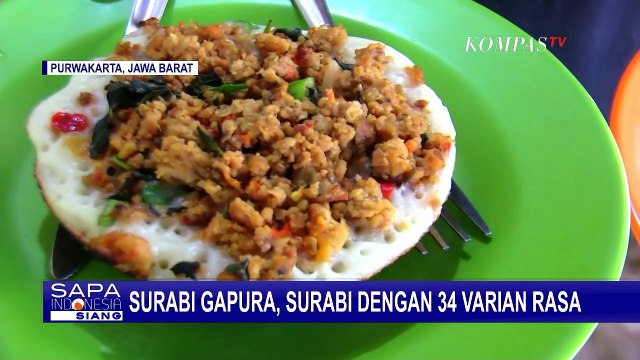 Jajanan Tradisional Surabi Gapura Khas Purwakarta Punya 34 Varian Rasa