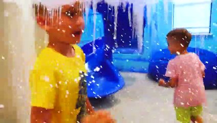 Vlad and Nikita Dream House with two Indoor Playgrounds for kids