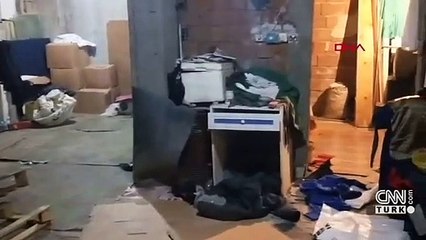 Gizli bölmeden sahte içkiler çıktı | Video