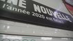 À Paris, la station de métro "Bonne Nouvelle" célèbre la fin de l'année 2020