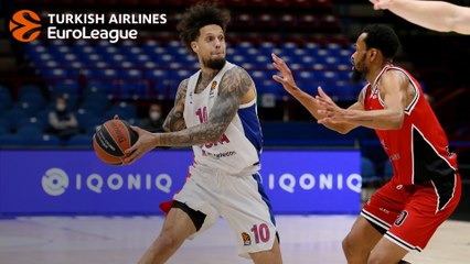 Daniel Hackett of CSKA Moscow's highlights against AX Armani Exchange Milan