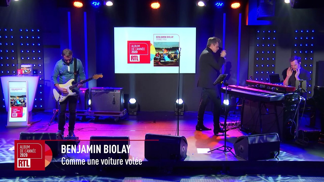 Benjamin Biolay - Comme une voiture volée (Live) - Album RTL de l'année 2020