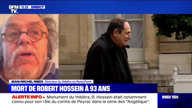 Mort de Robert Hossein: Jean-Michel Ribes se souvient d'un homme solaire