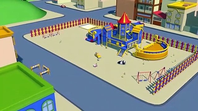 Carl le Camion Transformer et le petit Camion à Car City | Dessin animé pour enfants