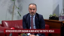 Başkan Alinur Aktaş'tan yeni yıl mesajı