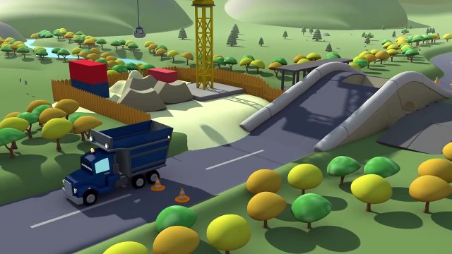 Carl le Camion Transformer et le Camion Benne à Car City | Dessin animé pour enfants