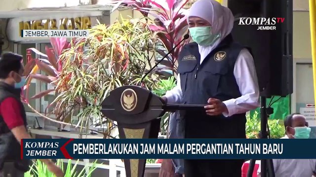 Pemberlakuan Jam Malam Pergantian Tahun Baru, Mulai 20.00 - 04.00 Wib
