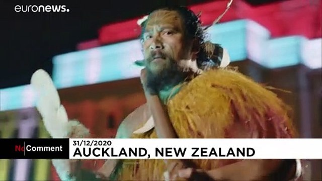 شاهد نيوزيلندا تودع عام 2020 بالألعاب النارية