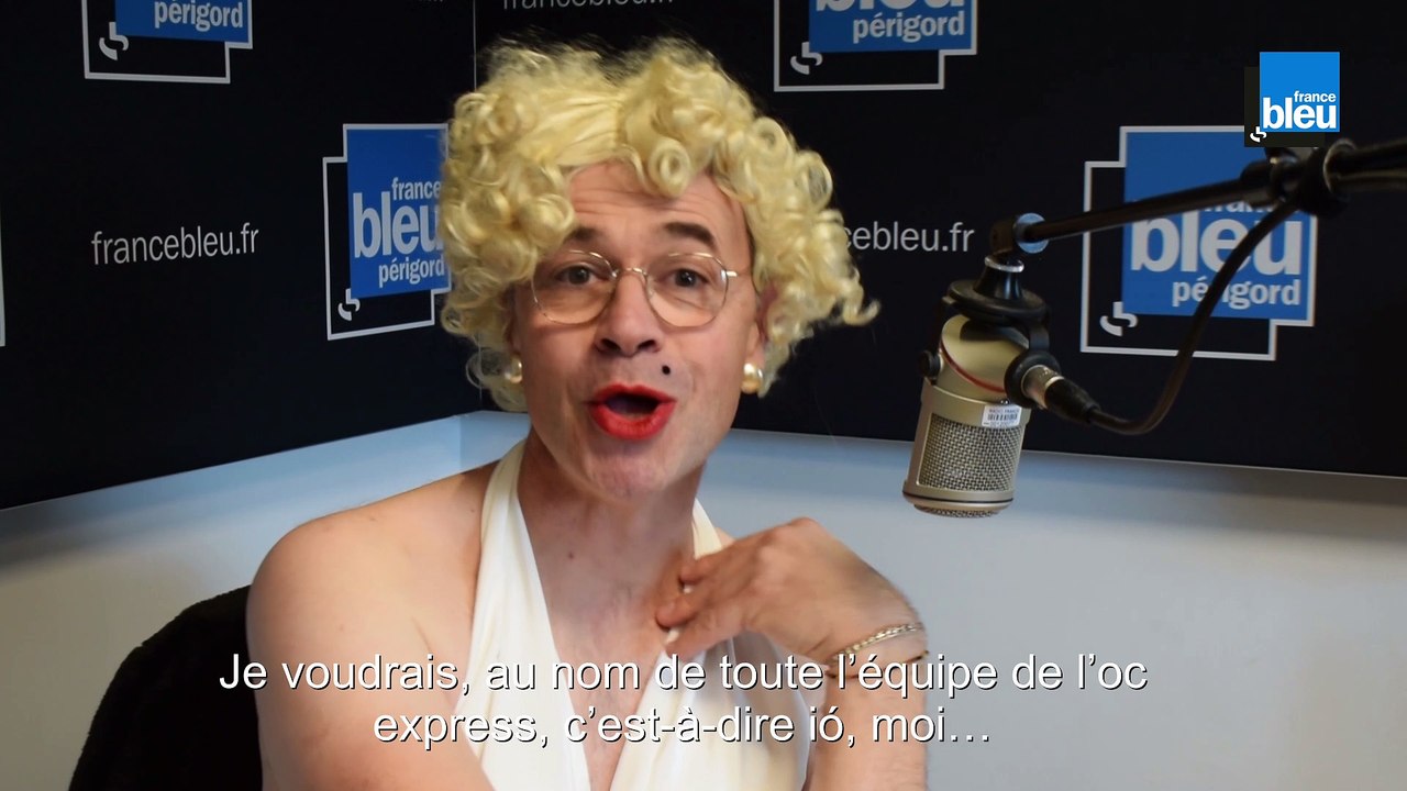 Marylin Monroe pour  la bona annada - la bonne année (Oc express)