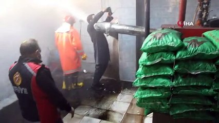 Askerlik Şubesinde çıkan yangın korkuttu