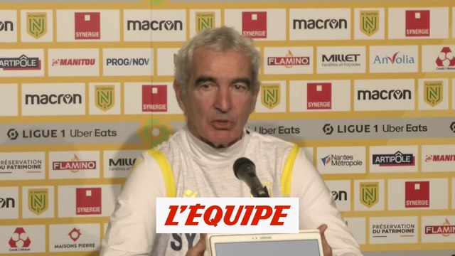 Revivez en intégralité la première conférence de presse de Raymond Domenech - Foot - L1 - Nantes