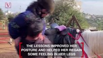 Girl Paralyzed From the Waist Down Regains Feeling in Her Legs Thanks to Horseback Riding Lessons