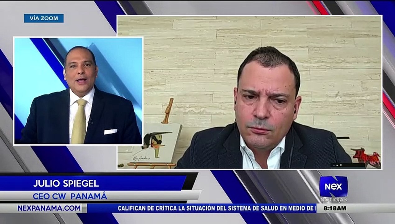 Entrevista a Julio Spiegel, Ceo CW Panamá - Nex Noticias