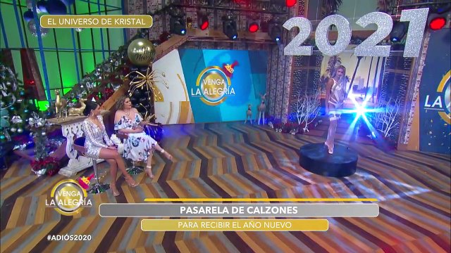 Checa la pasarela de calzones de colores, perfectos para este último día del año. | Venga La Alegría