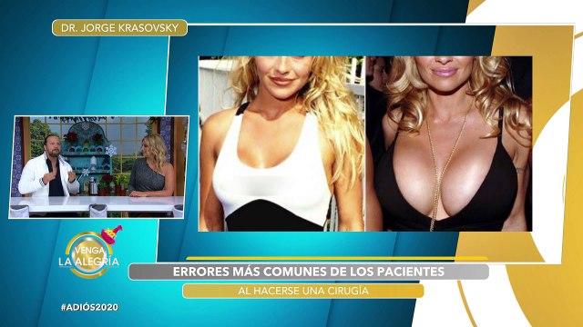 El Dr. Krasovsky nos presenta errores más comunes de pacientes en cirugías. | Venga La Alegría