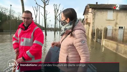 Intempéries dans les Landes : un réveillon les pieds dans l’eau