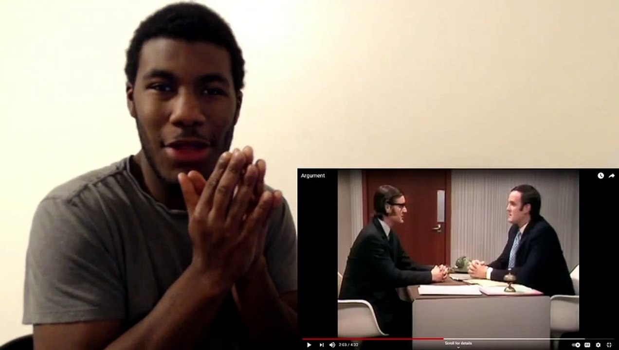 Monty Python "Argument" Reaction