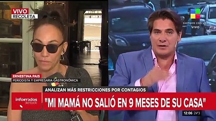 Ernestina Pais: "Si volvemos a cerrar, no sé que voy hacer"