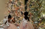 Los árboles de navidad más originales de las celebridades