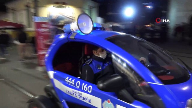 İstiklal Caddesi yılbaşına saatler kala önceki yılları aratmadı