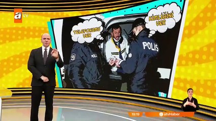 Polisle ilginç diyalog!