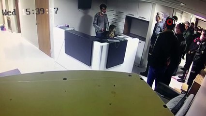 Şişli’de hemşirenin rehin alındığı anların görüntüleri ortaya çıktı