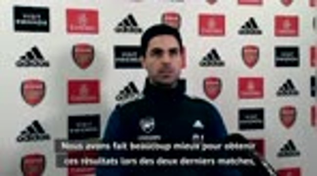 Arsenal - Arteta : Nous avions besoin de ces résultats, c'est évident