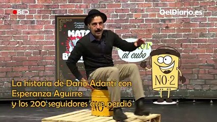 La historia de Darío Adanti con Esperanza Aguirre y los 200 seguidores que perdió