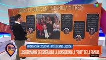Quién es quién en la familia de Esmeralda Mitre