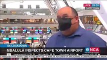 Mbalula inspects Cape Town airport
