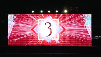 Fogos de artifício ecológicos na Tailândia