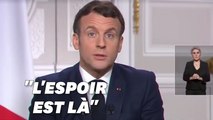 Pour ses vœux 2021, Macron promet d'éviter 