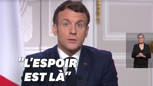 Pour ses vœux 2021, Macron promet d'éviter une lenteur injustifiée sur le vaccin