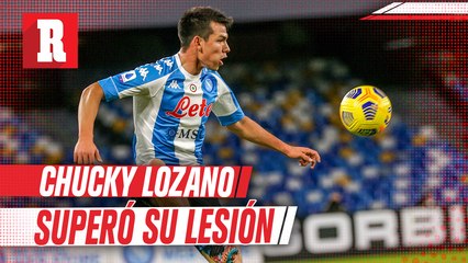 Chucky Lozano superó su lesión y podría reaparecer ante el Cagliari