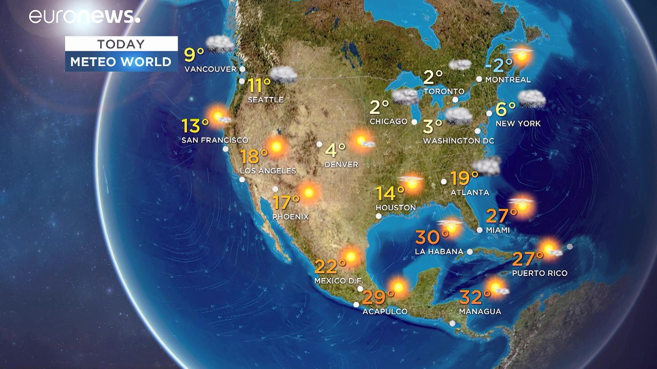World weather today 01/01/2021