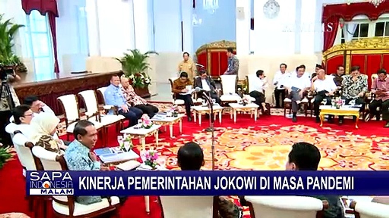 Hasil Survei Kinerja Jokowi - Ma'ruf, Masyarakat Cukup Puas dengan Penanganan Pandemi