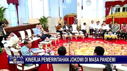 Hasil Survei Kinerja Jokowi - Ma'ruf, Masyarakat Cukup Puas dengan Penanganan Pandemi