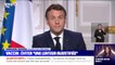 "L'espoir est là": Emmanuel Macron a présenté ses vœux aux Français pour l'année 2021