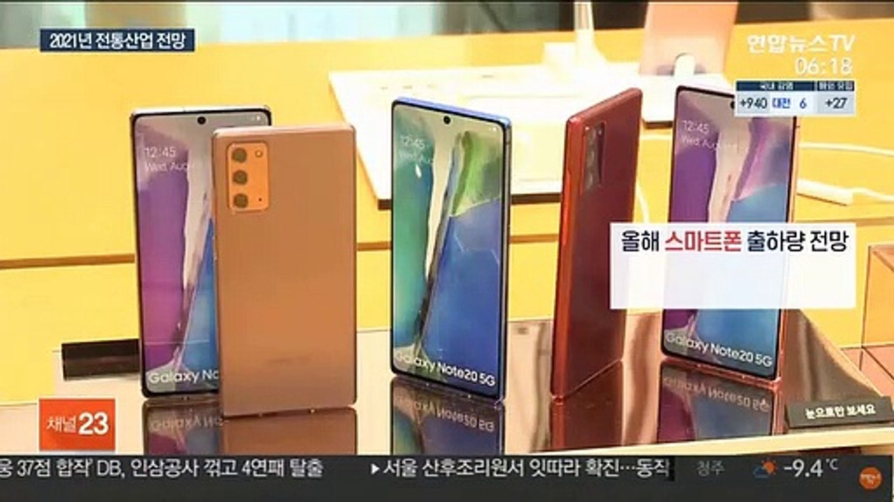 2021년 모바일·디스플레이 경쟁 치열…차·조선 수요회복 기대
