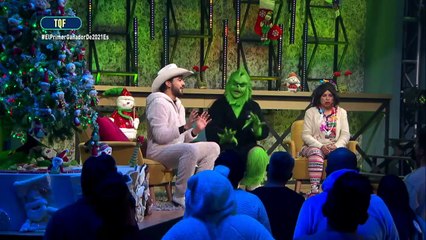 Olga Sana se robó el corazón del Grinch y de todo el público. | Todos Quieren + Fama