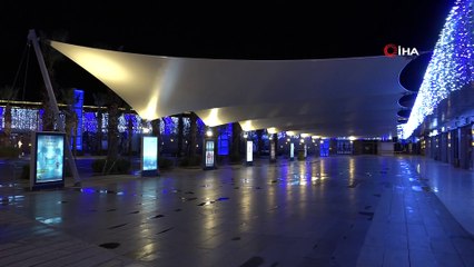 Kuşadası’nda yeni yıl sessiz karşılandı