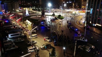 İstanbul yeni yıla sessiz girdi