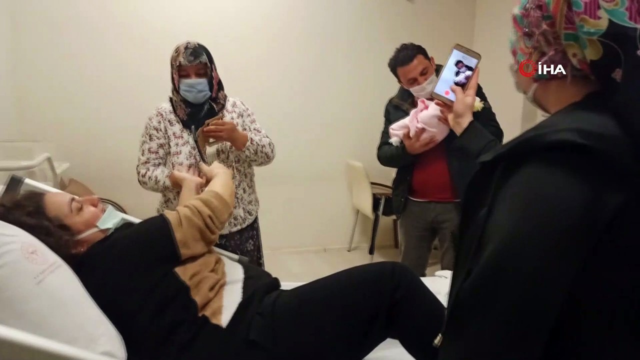 Bafra’da yılın ilk bebeği Nilay