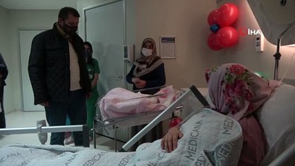 Sivas’ta yeni yılın ilk bebeği 00.02’de doğdu