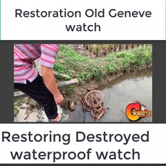 Restoration Old Rusty Kids Bike - Rebuild Children Bicycle