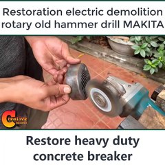 Restoration electric demolition rotary old hammer drill MAKITA - Restore heavy duty concrete breaker