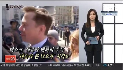 '전기차 진출' 팀 쿡…'도전 직면' 일론 머스크